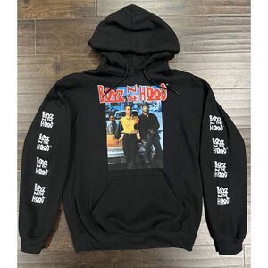 Boyz N The Hood Movie Unisex Long Sleeve Hoodie Rare (Black, M, PolyCotton)